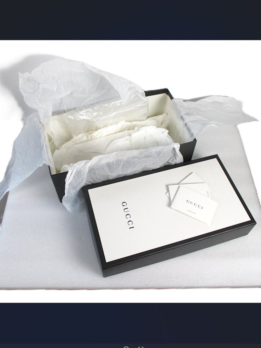 GUCCI BLACK & WHITE SHOE BOX🎁